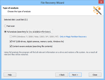 Magic FAT Recovery screenshot 2