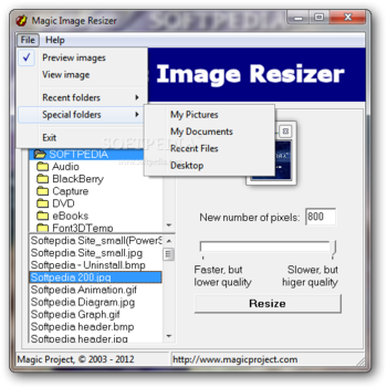 Magic Image Resizer screenshot 2