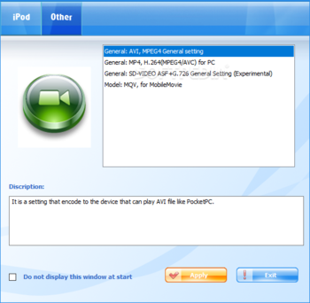 Magic iPod Video Converter screenshot 3