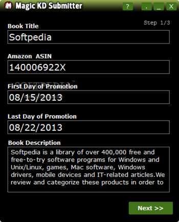 Magic KD Submitter screenshot