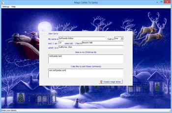 Magic Letter To Santa screenshot