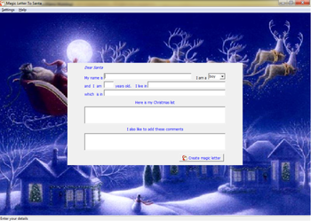 Magic Letter To Santa screenshot