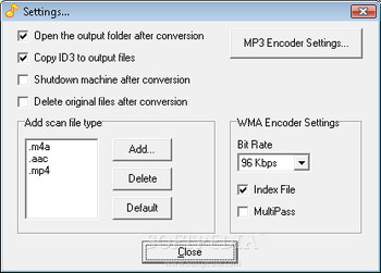 Magic M4A to MP3 Converter screenshot 2