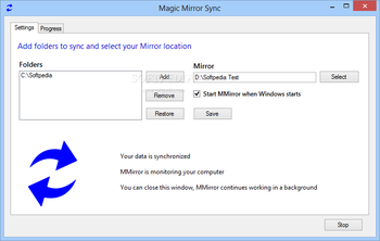 Magic Mirror Sync screenshot