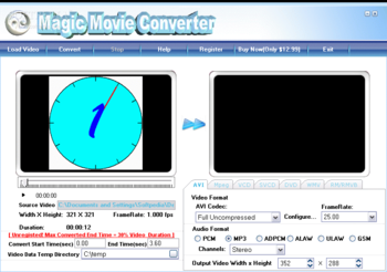 Magic Movie Converter screenshot