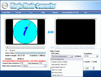 Magic Movie Converter screenshot 2