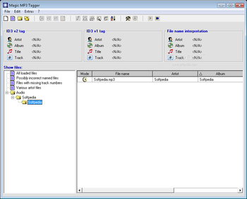 Magic MP3 Tagger screenshot