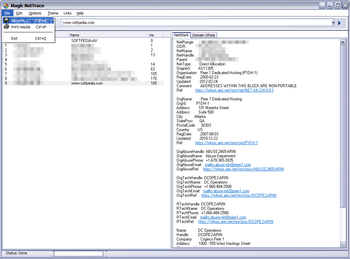 Magic NetTrace screenshot 2