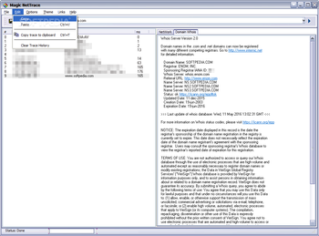 Magic NetTrace screenshot 3