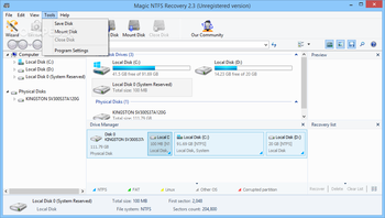 Magic NTFS Recovery Portable screenshot 3