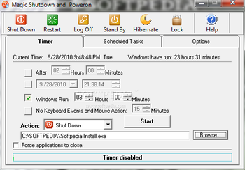 Magic Shutdown and Poweron screenshot