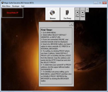 Magic Surfer Executive screenshot
