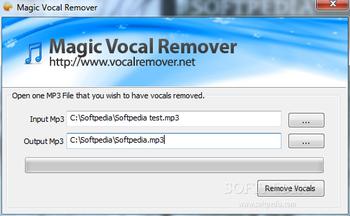 Magic Vocal Remover screenshot