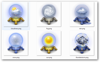 Magic Weather Icons screenshot