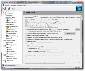 Magic Winmail Server screenshot 4