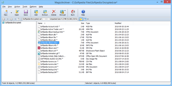 MagicArchiver screenshot