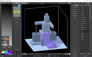 MagicaVoxel screenshot 2