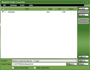 Magicbit Audio Converter screenshot