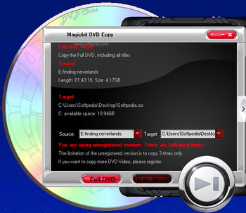 Magicbit DVD Copy screenshot