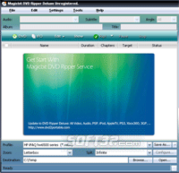 Magicbit DVD to iPhone Converter screenshot 3