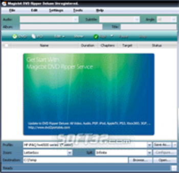 Magicbit DVD to MP4 Converter screenshot 2