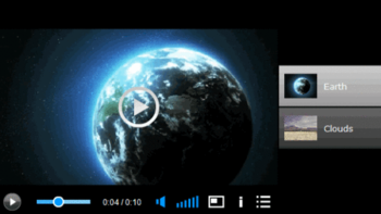 MagicHTML Web Video Player screenshot