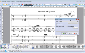 MagicScore Guitar screenshot