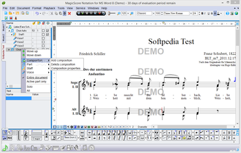 MagicScore Notation for MS Word screenshot 3