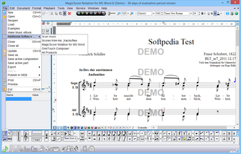 MagicScore Notation for MS Word screenshot 4