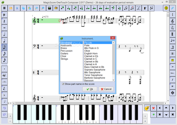 MagicScore OneTouch Composer screenshot 3