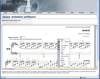 MagicScore onLine screenshot