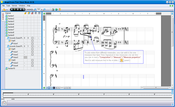 MagicScore Print Sheet Music screenshot