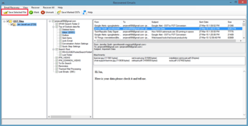 MagicSoft OST to PST Converter screenshot 4