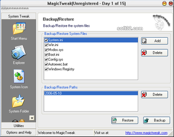MagicTweak screenshot 4