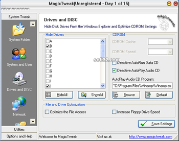 MagicTweak screenshot 6