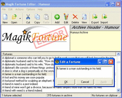 MagikFortune Editor screenshot