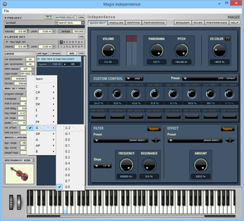 Magix Independence screenshot 4