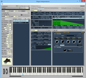 Magix Independence screenshot 5