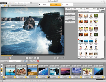 MAGIX Movies on DVD screenshot