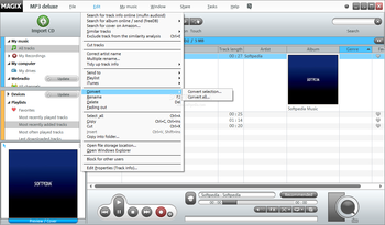 MAGIX MP3 Deluxe screenshot 3