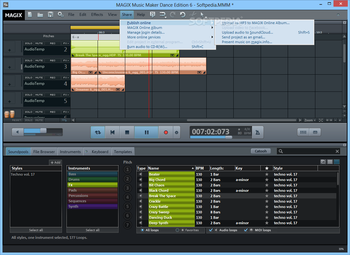 MAGIX Music Maker Dance Edition screenshot 11