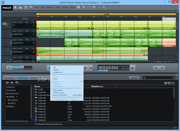 MAGIX Music Maker Dance Edition screenshot 2