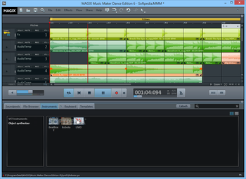 MAGIX Music Maker Dance Edition screenshot 3