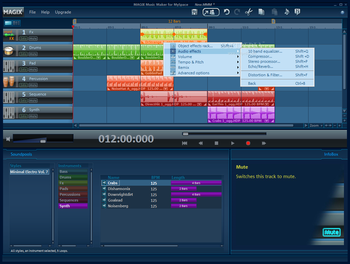 MAGIX Music Maker for MySpace screenshot 2