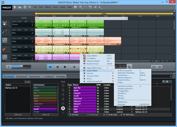 MAGIX Music Maker Hip Hop Edition screenshot