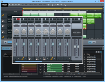 MAGIX Music Maker Movie Score Edition screenshot 10