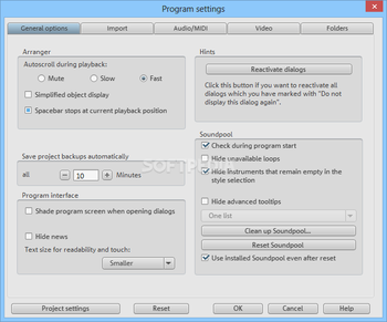 MAGIX Music Maker Movie Score Edition screenshot 12