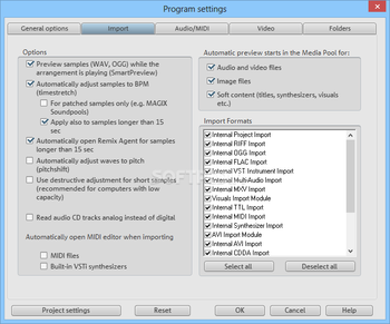 MAGIX Music Maker Movie Score Edition screenshot 13