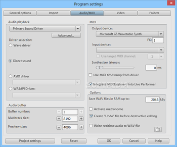 MAGIX Music Maker Movie Score Edition screenshot 14