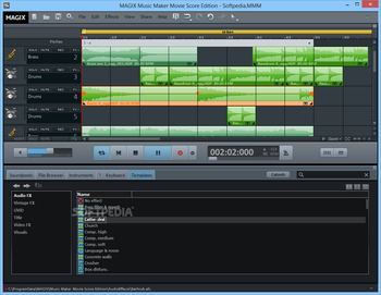 MAGIX Music Maker Movie Score Edition screenshot 4